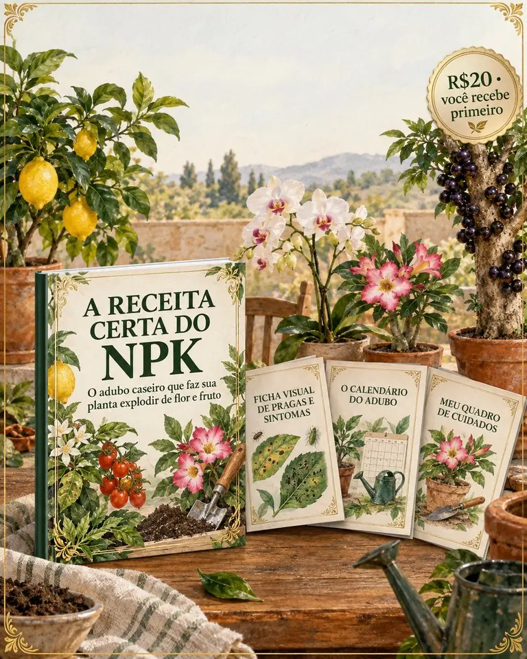 E-book A Receita Certa do NPK e seus três bônus
